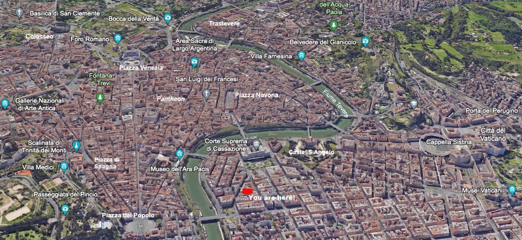 Appart. delizioso nel centro di Roma Vaticano Esterno foto